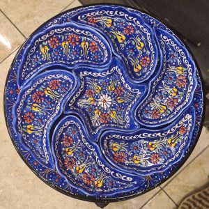 مضيفة سيراميك على شكل وردة التوليب