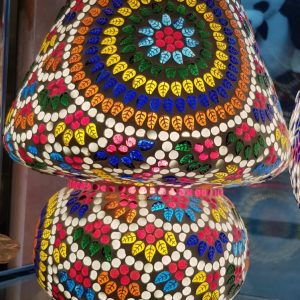 تيبل لامب هندي شكل فطر